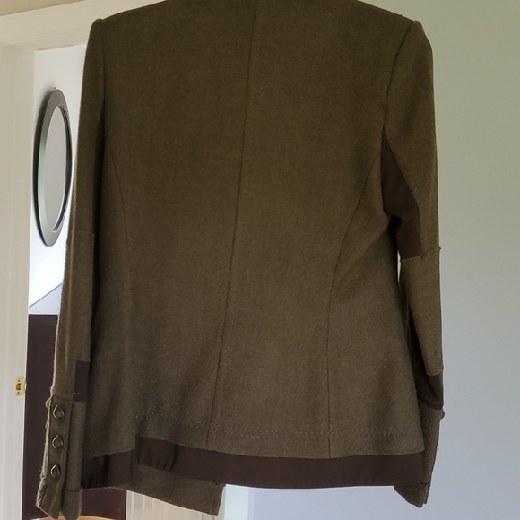 Bcbg military style jacket size xs color olive - Picture 6 of 6